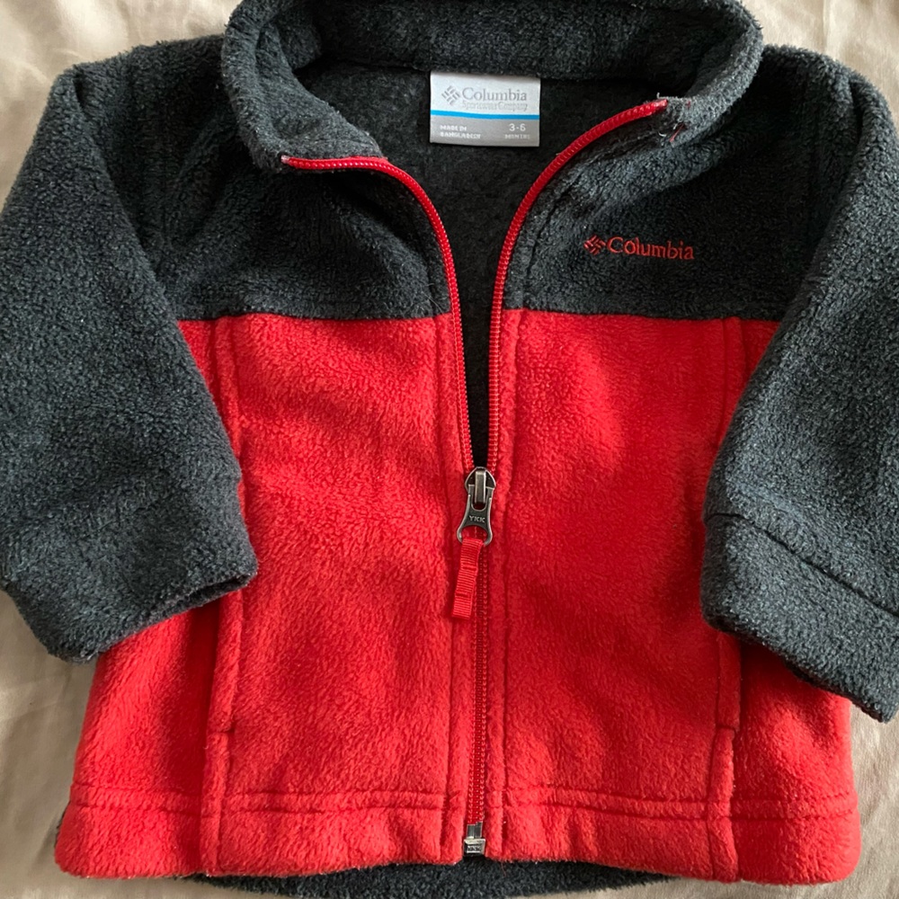 Columbia infant fleece jacket 3-6 months